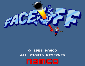 Face Off (Japan) Title Screen